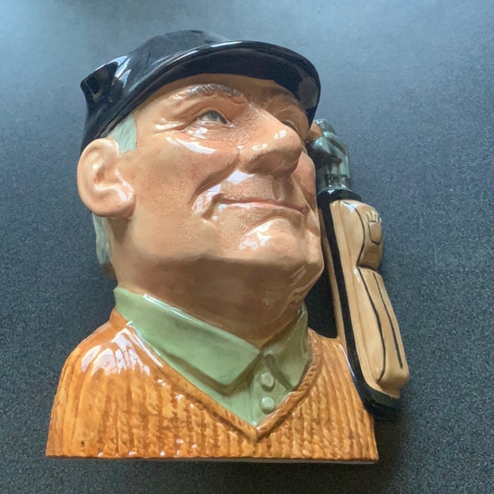 The Golfer Toby Jug
